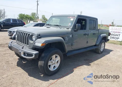 2021 Jeep Gladiator Sport S 4X4 из США, поврежденный, VIN 1C6JJTAG9ML538769